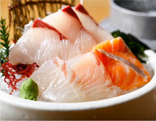 漁まお刺身鉢盛り