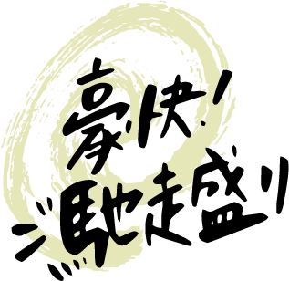 豪快ご馳走盛り