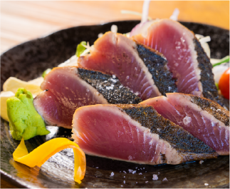 カツオのタタキ