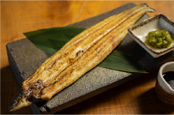 丸ごと一本 白焼きウナギ