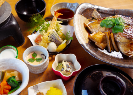 本日のあら炊き御膳