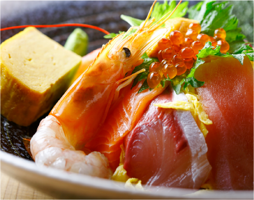 プロの厳選素材と職人の業を味わえる