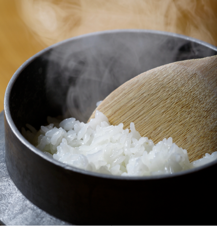 清流四万十川で育った仁井田米